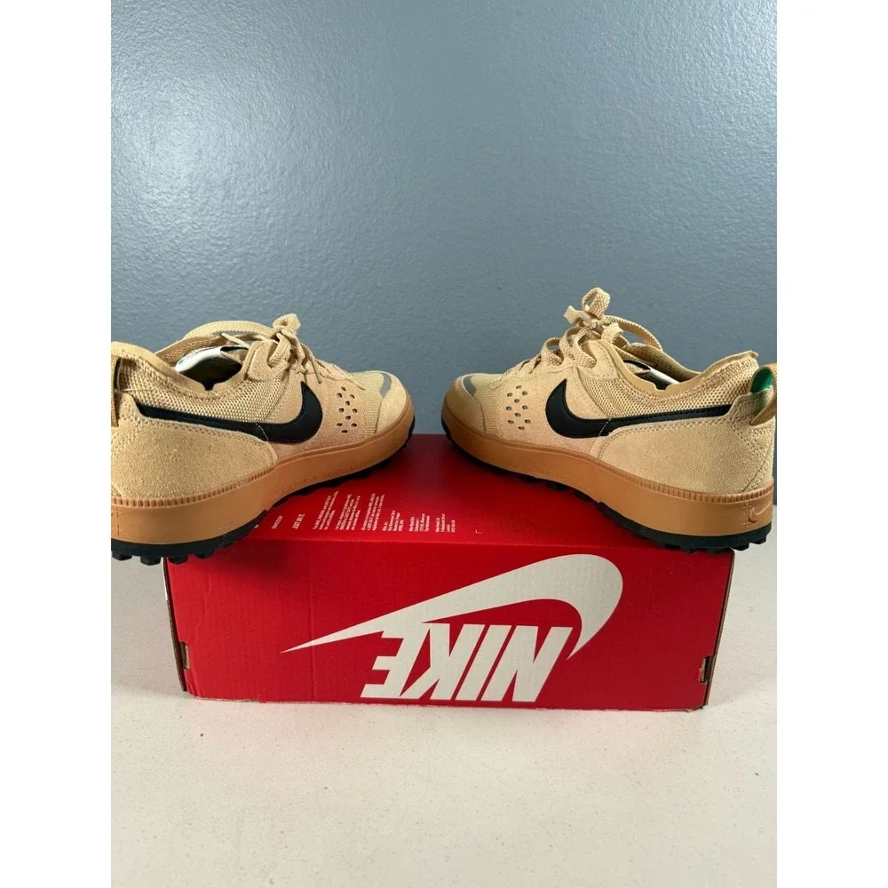 Nike City Mens Sneakers Flax‎ Brown/Black-Sesame Comfort Athletic Size 8
